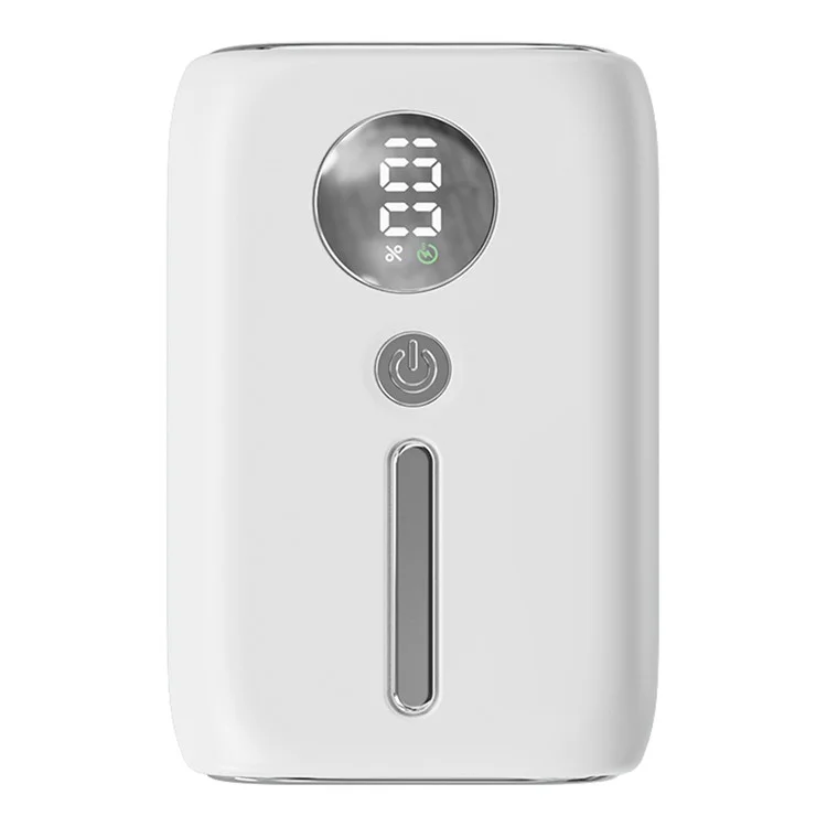 ROISKIN K0095 10000mAh Display Digitale Power Bank Caricatore Portatile per Cellulare Batteria Esterna - Bianco