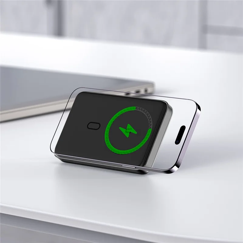 ACEFAST M6-10000 PD 20W Magnetic Wireless Charging 10000mAh Power Bank with Foldable Kickstand - White