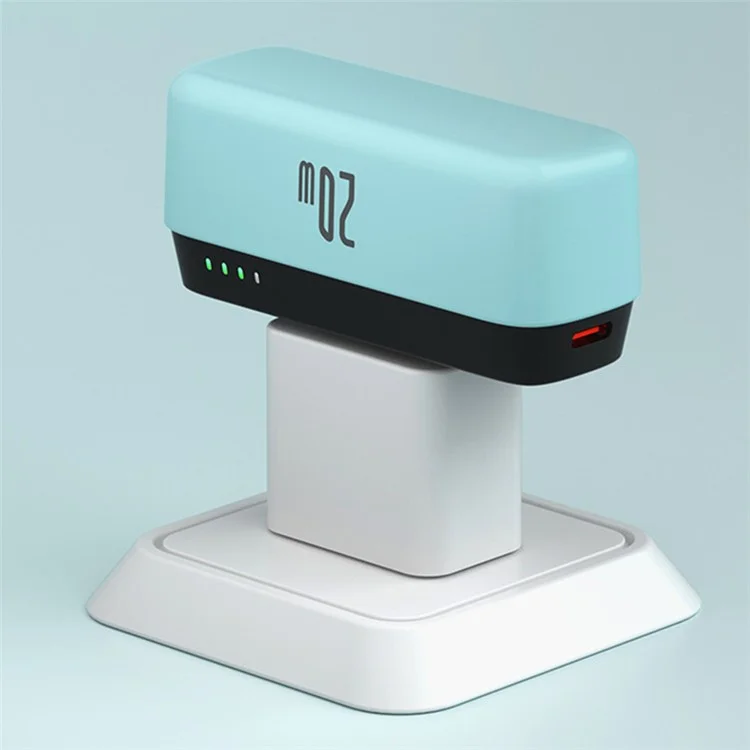 Carregador Portátil de Energia T160 iP PD 20W Mini Pocket Fast Carregador 5000mAh Bateria de Emergência para Celular - Branco