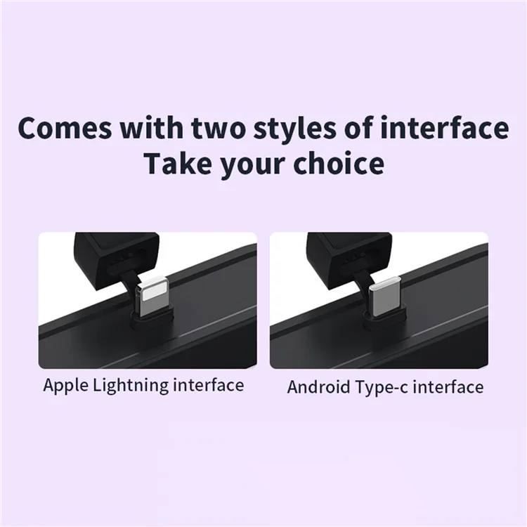 T160 PD 20W Type-C 5000mAh Power Bank Portable Mini Pocket Fast Charger Emergency Phone Battery Pack - Nero