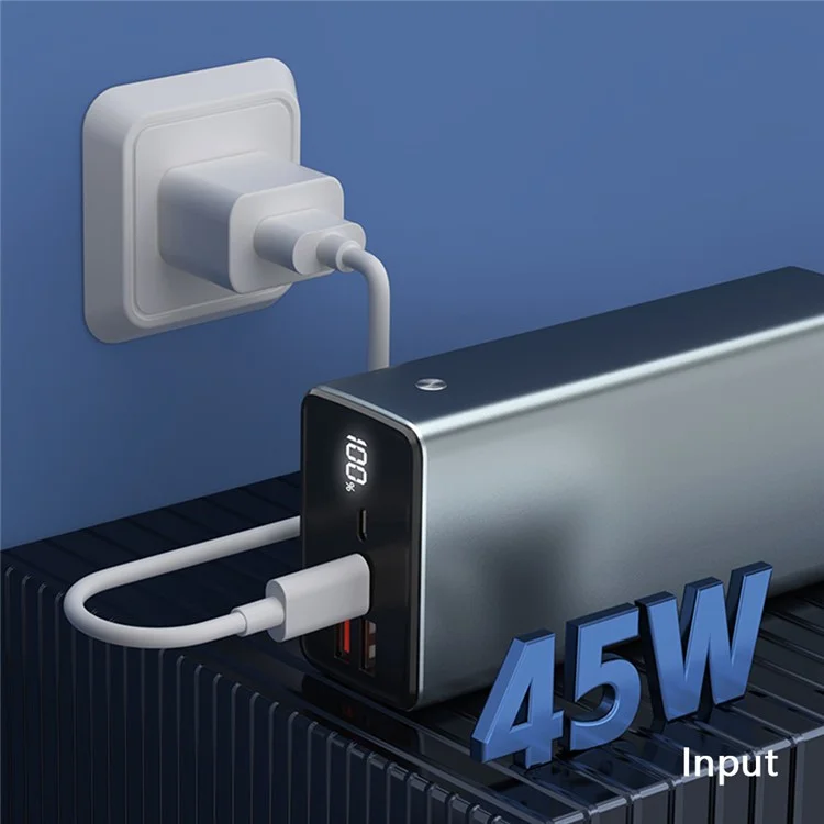 T146LP 30000mAh 65W PD Fast Charging Power Bank Phone Charger External Battery