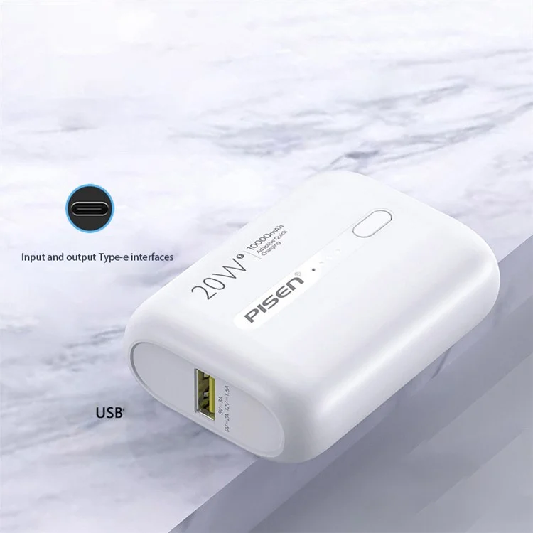 MiniPhone PISEN TS-D287 - 10000mAh Power Bank Mini Phone External Battery Charger