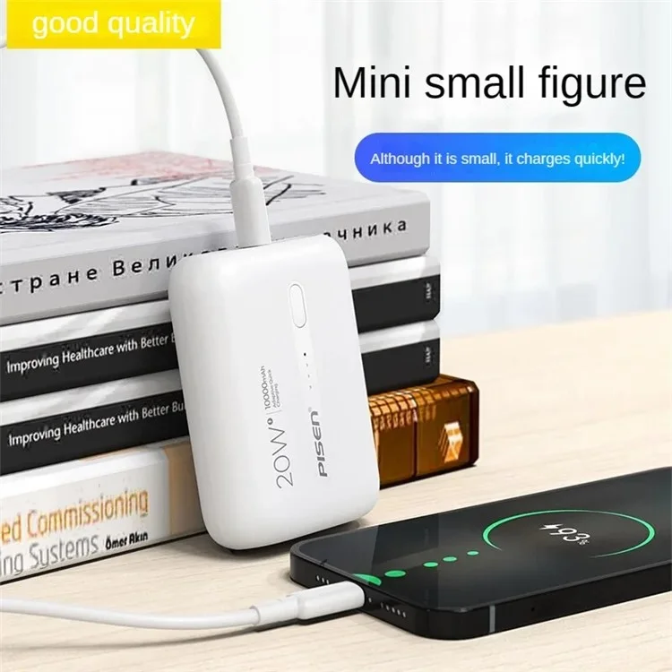 MiniPhone PISEN TS-D287 - 10000mAh Power Bank Mini Phone External Battery Charger