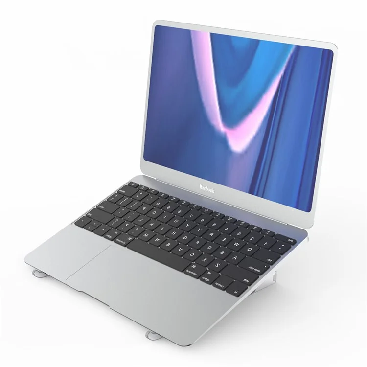 PTAZ10 Soporte para portátil con forma de gafas plegable para escritorio de MacBook Air Pro HP Lenovo