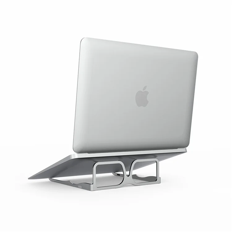PTAZ10 Soporte para portátil con forma de gafas plegable para escritorio de MacBook Air Pro HP Lenovo