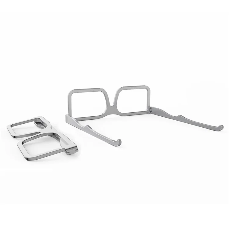PTAZ10 Soporte para portátil con forma de gafas plegable para escritorio de MacBook Air Pro HP Lenovo