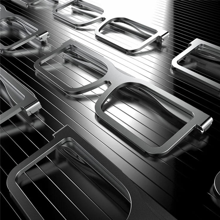 PTAZ10 Soporte para portátil con forma de gafas plegable para escritorio de MacBook Air Pro HP Lenovo