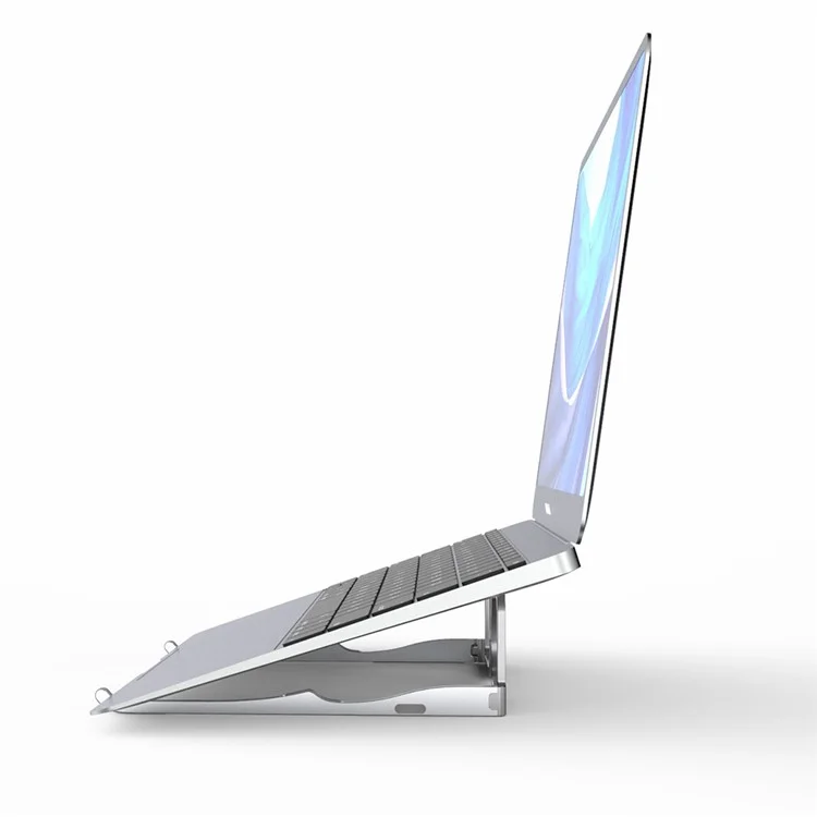 PTAZ10 Soporte para portátil con forma de gafas plegable para escritorio de MacBook Air Pro HP Lenovo