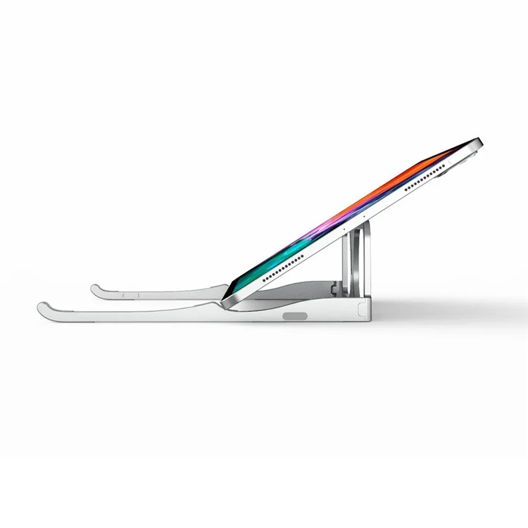 PTAZ10 Soporte para portátil con forma de gafas plegable para escritorio de MacBook Air Pro HP Lenovo