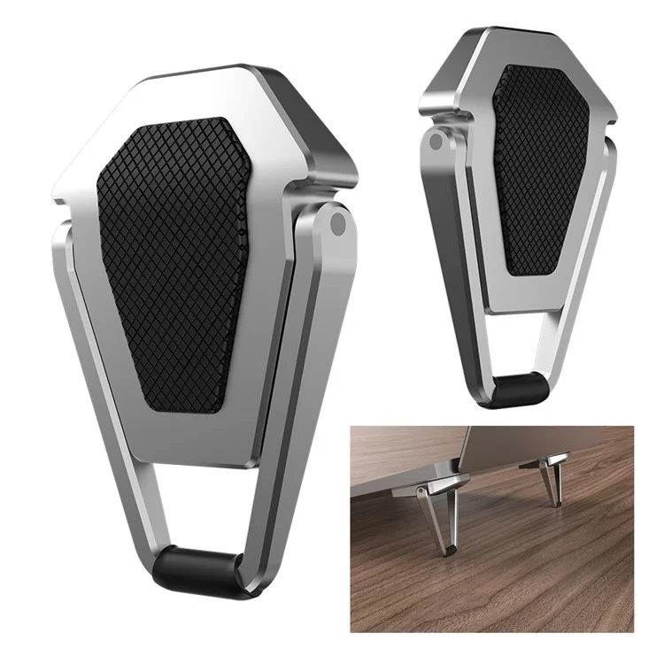 PTAZ40 Soporte Portátil Plegable con Forma de Escudo para MacBook Air Pro HP Lenovo