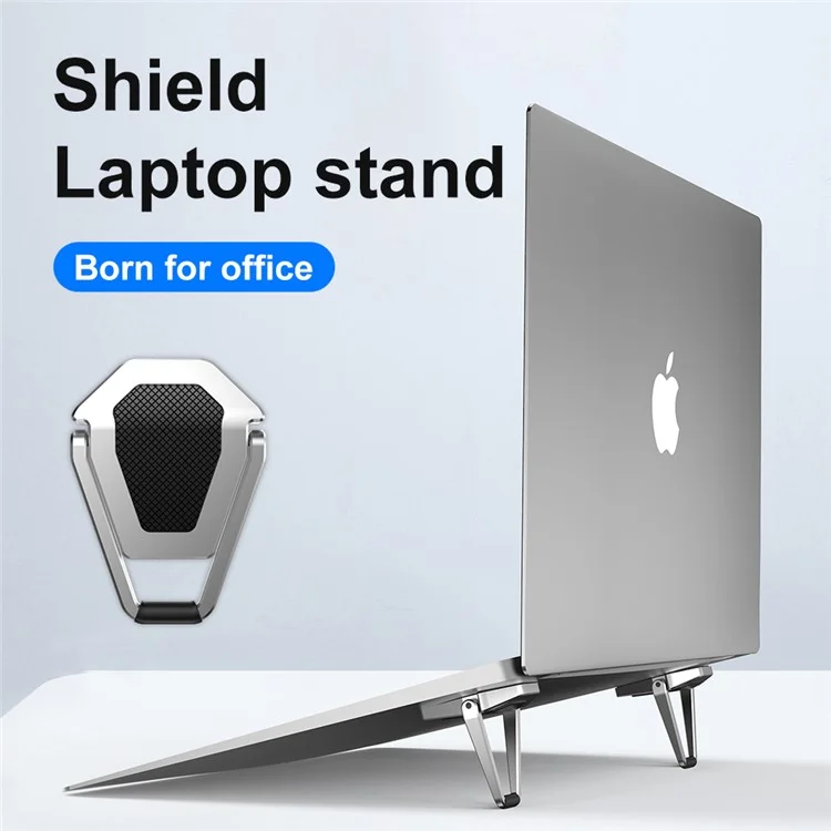 PTAZ40 Soporte Portátil Plegable con Forma de Escudo para MacBook Air Pro HP Lenovo