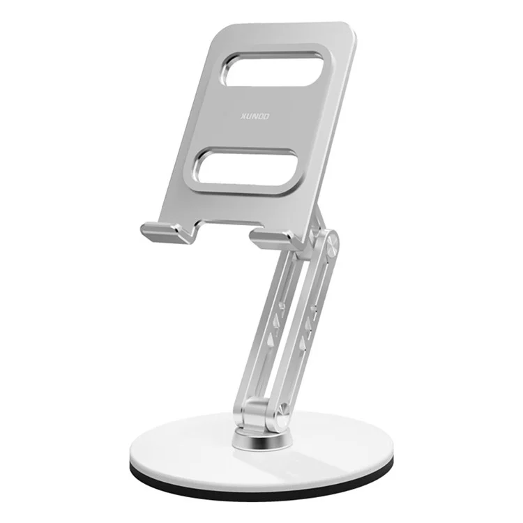 XUNDD XDHO-034 Rotation Tablet Stand Holder Desktop Mount Display Holder - Silver