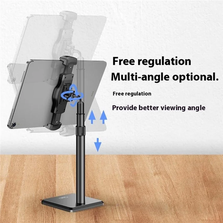 QZSD QZ2201 Aluminium Alliage Burant Téléphone Télépronet Anglet Angle Angle Réglable Print de Tablet