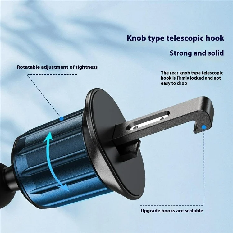 Foneng CP105 15W Charge Rapide Chargeur Magnétique Chargeur Sans Fil de Voiture Téléphone Support de Téléphone