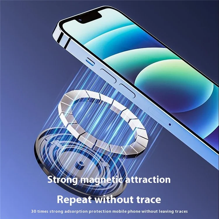 Compatible Avec le Stand de Bague de Téléphone de Magsafe - Noir