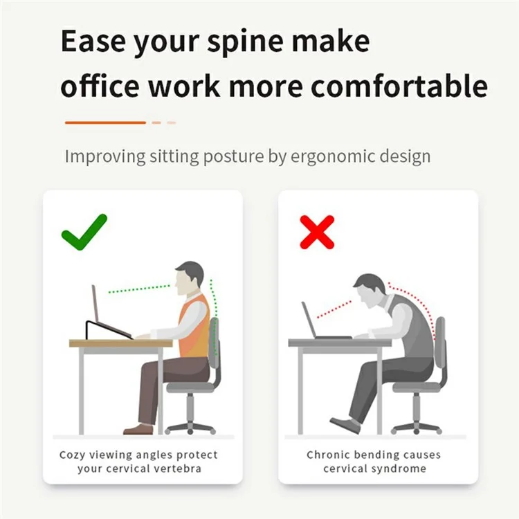 Soporte ajustable L306 para tabletas y portátiles de hasta 17.3 pulgadas, con disipación de calor portátil - Plata