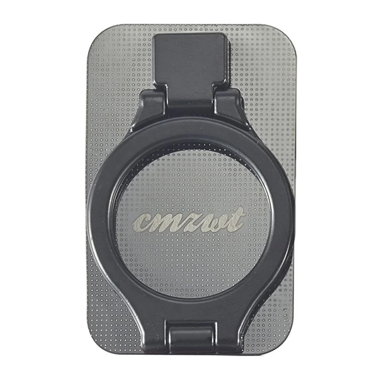CMZWT CPS-036 Extended Phone Ring Holder Kickstand 360 Degree Rotation - Black