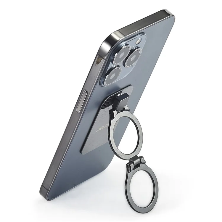 CMZWT CPS-036 Extended Phone Ring Holder Kickstand 360 Degree Rotation - Black