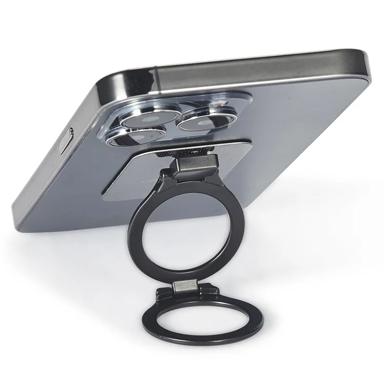 CMZWT CPS-036 Extended Phone Ring Holder Kickstand 360 Degree Rotation - Black