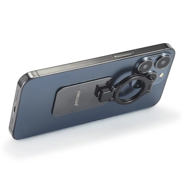 CMZWT CPS-036 Extended Phone Ring Holder Kickstand 360 Degree Rotation - Black