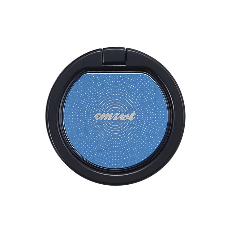 CMZWT CPS-051 Phone Ring Holder Kickstand Finger Grip 360 Degree Rotatable Support Magnetic Car Mount - Blue