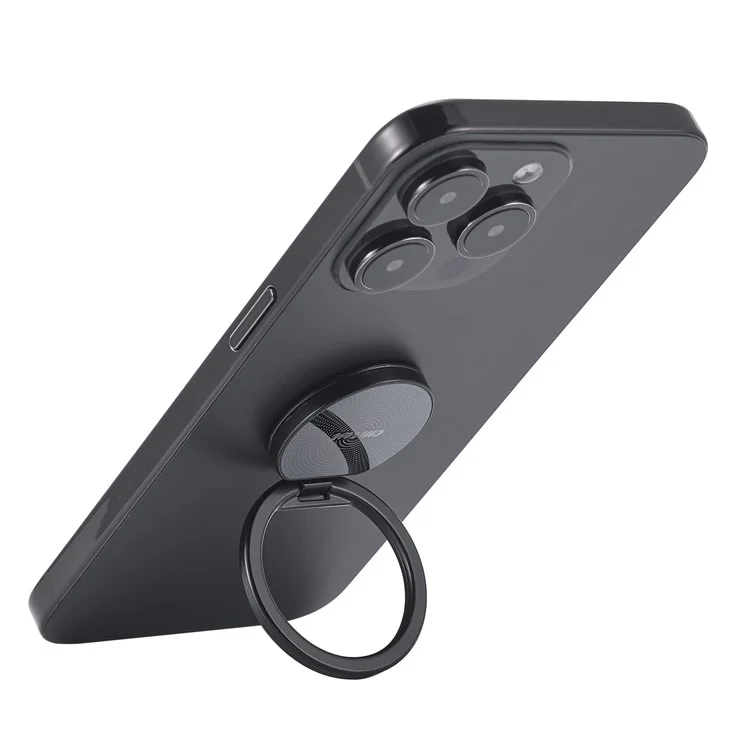 CMZWT CPS-051 Phone Ring Holder Kickstand Finger Grip 360 Degree Rotatable Support Magnetic Car Mount - Blue