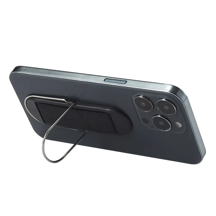 CMZWT CPS-031 Phone Kickstand Holder Vertical Horizontal Phone Stand Hand Strap - Black