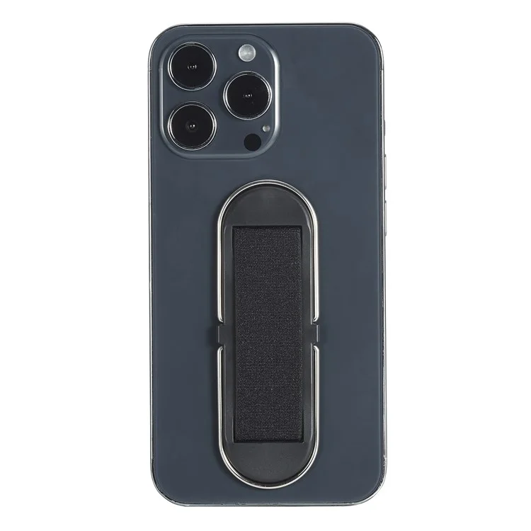 CMZWT CPS-031 Phone Kickstand Holder Vertical Horizontal Phone Stand Hand Strap - Black
