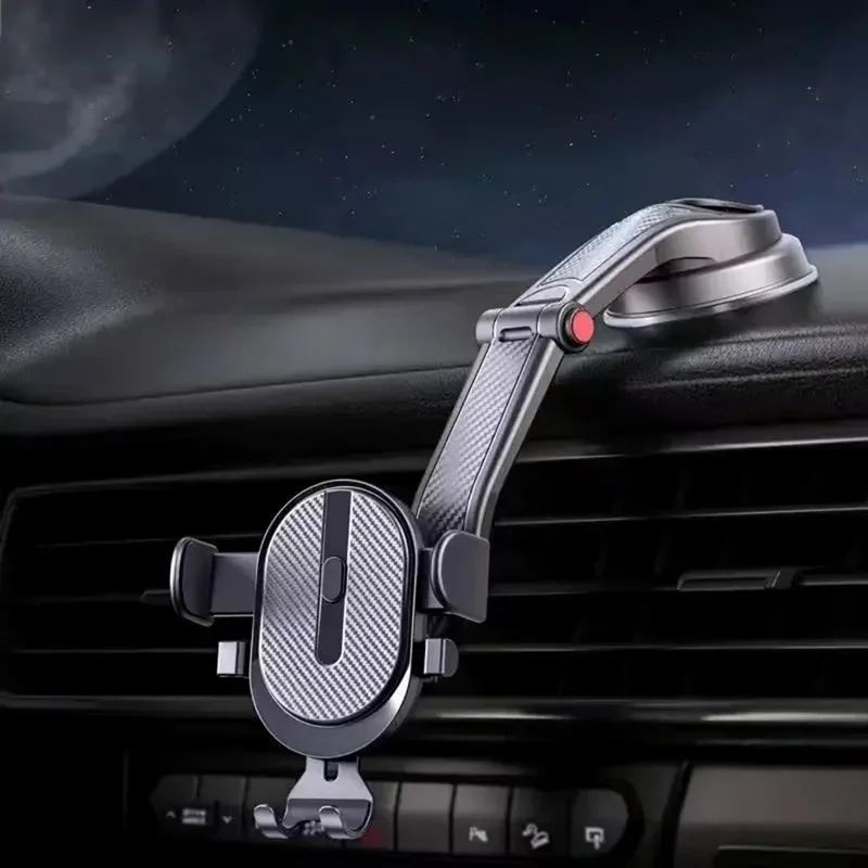 K03B Car Phone Holder Windscreen Dashboard 360° Rotation Suction Cup Mobile Phone Mount