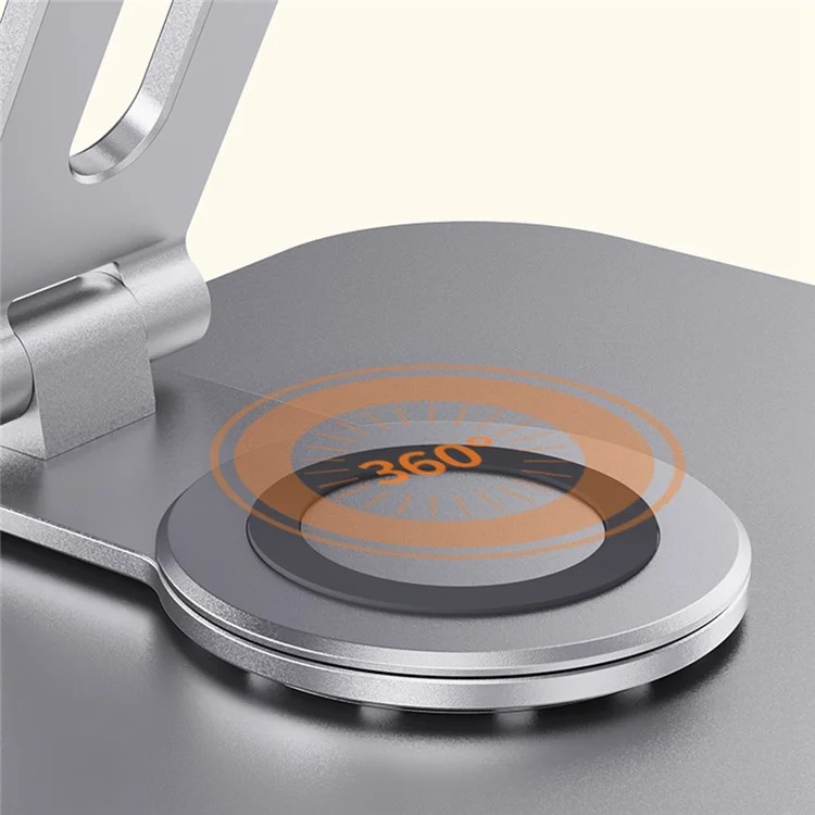R02 Wood + Alluminio in Lega Laptop Staffa a 360 Gradi Rettenzione Deskshop Stand Desktop