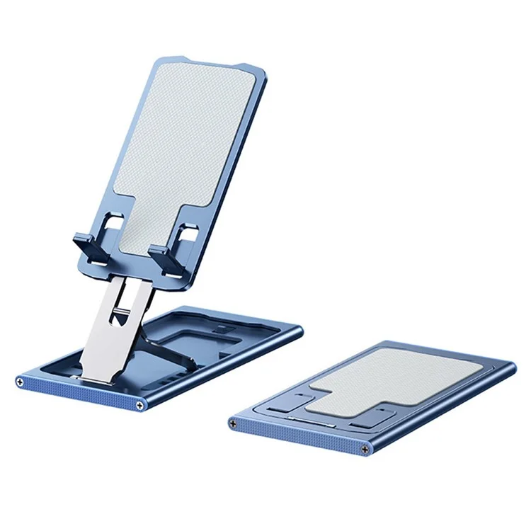 AHASTYLE WG69 Faltbarer Aluminium-Ständer für den Schreibtisch, mehrfach verstellbar - Blau