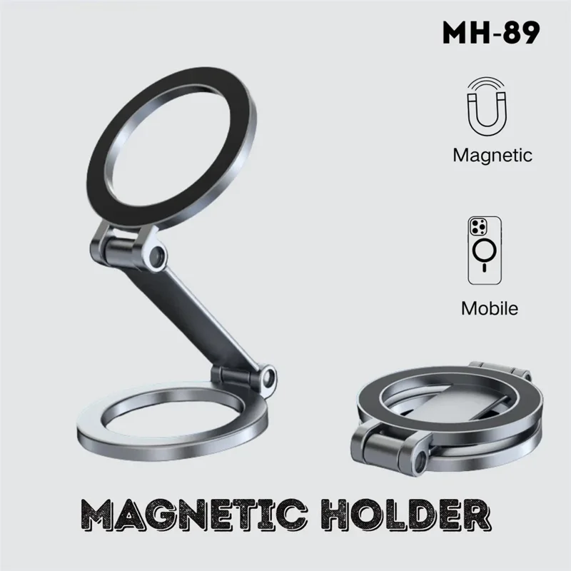 JMARY MH-89 Magnetischer Telefonständer kompatibel mit MagSafe, faltbar, verstellbar