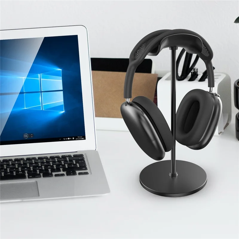 Подставка AHASTYLE WG120 для наушников AirPods Max / Beats, алюминиевая противоскользящая съемная подставка для гарнитуры - Черная
