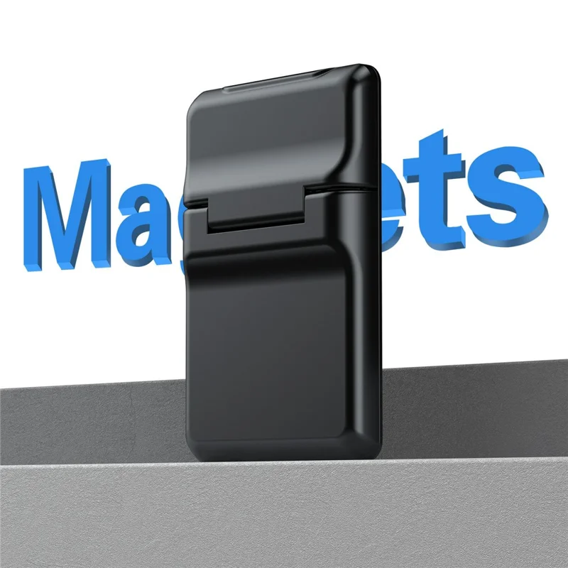 AHASTYLE WG151 Portefeuille magnétique Porte-carte compatible avec la coque en silicone MagSafe Support de téléphone - Bleu bébé