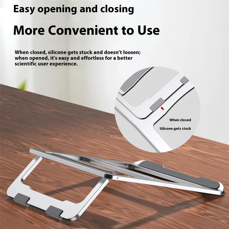 F2 17.3 inch Laptops Stand Aluminum Alloy Heat Dissipation Notebook Desk Riser