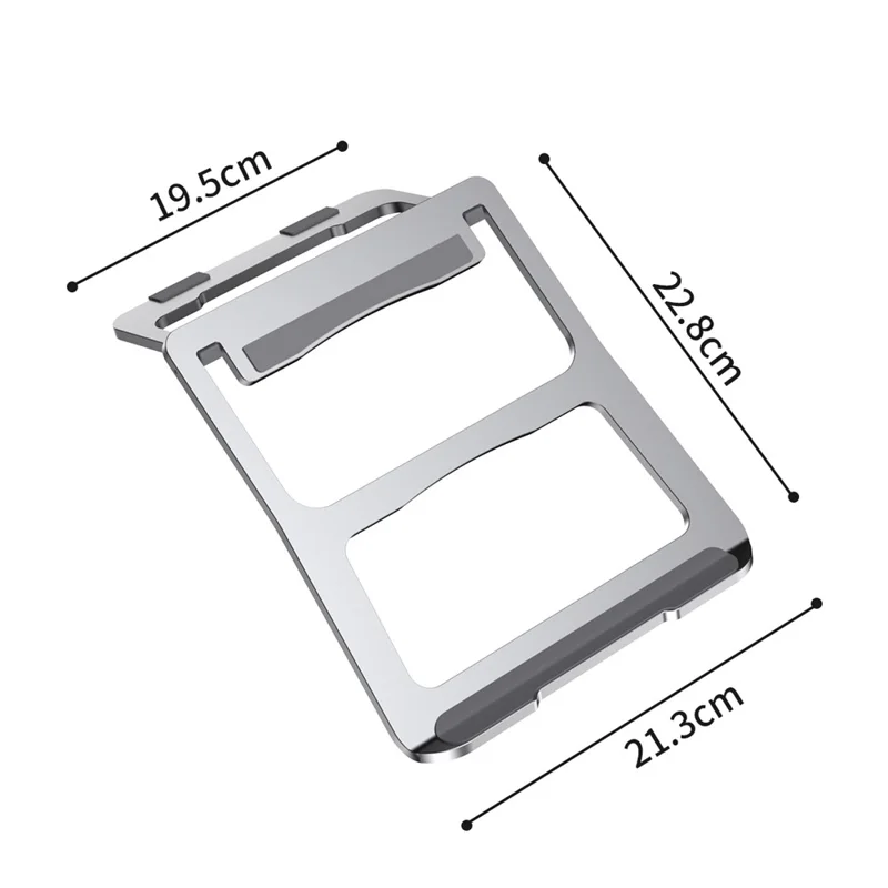 F2 17.3 inch Laptops Stand Aluminum Alloy Heat Dissipation Notebook Desk Riser
