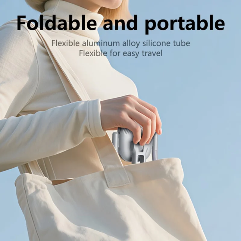 YESIDO C332 Neckband Bracket Anti Shake Foldable Magnetic Stand for Smartphone Action Camera