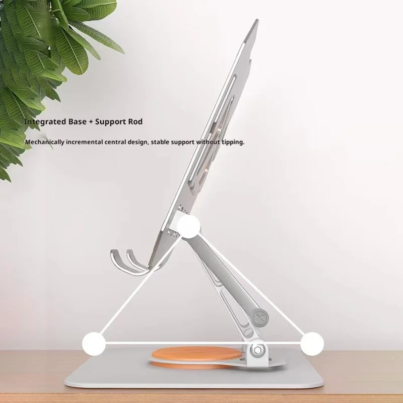 Bulk Purchasing Foldable Metal Stand for Tablets Below 13.1 Inch Adjustable Height Cooling Desktop Holder - Black