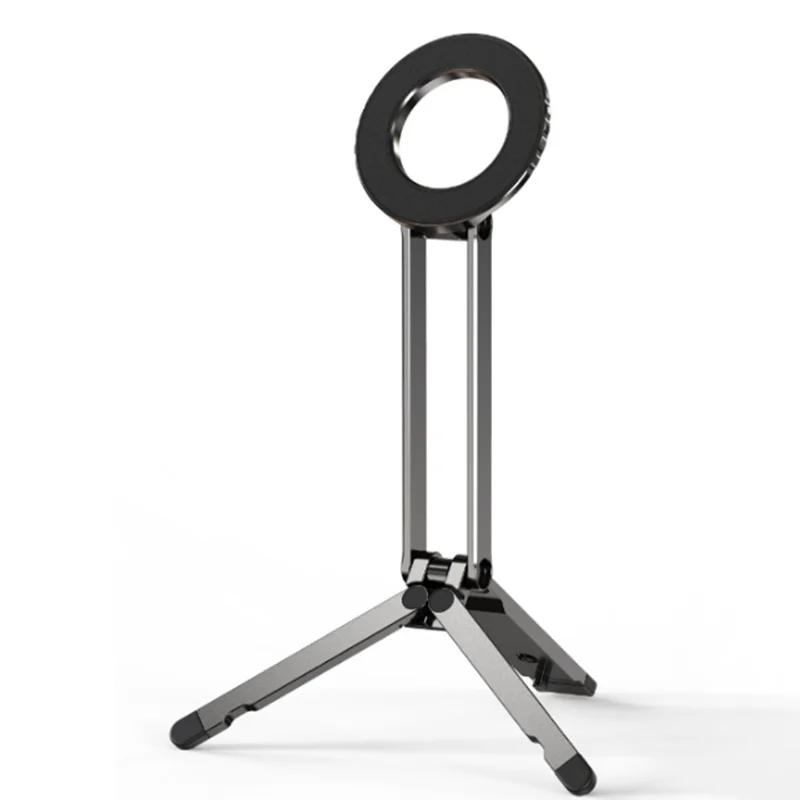 JMARY MS-95 Supporto per Telefono Magnetico Pieghevole con Rotazione di 180°, Treppiede Portatile da Tavolo per iPhone Serie 12-17