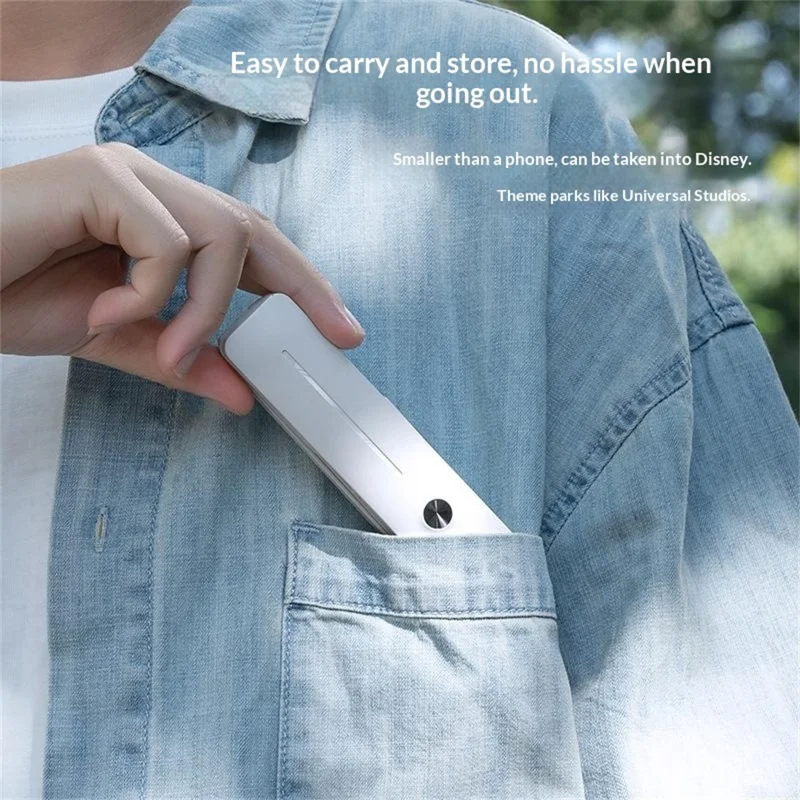 I6 Mini Bluetooth-Compatible Handheld Selfie Stick 360° Rotation Selfie Tool for Outdoor Photography - Pink
