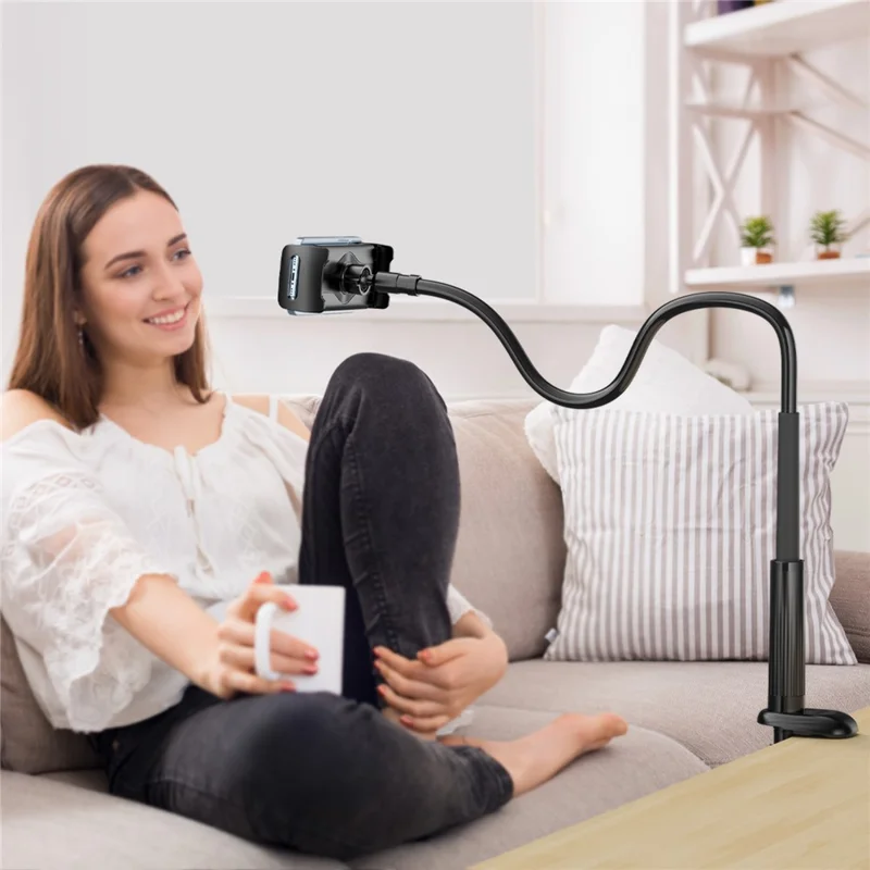 ACEFAST E40 Desktop Clamp Phone Stand Flexible Gooseneck 360 Degree Rotatable Lazy Holder
