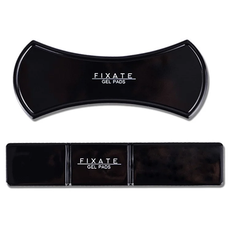 2 pièces / set Fixate Gel Pads Multifonctions Nano Gel Pad Lavable Support de téléphone portable pour voiture 
