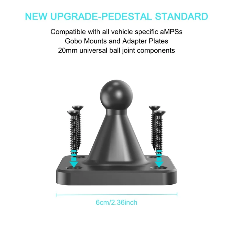 Wall Mount Phone Holder 360 Degree Adjustable Phone Stand for 4.7-7.2 Inch Smartphones