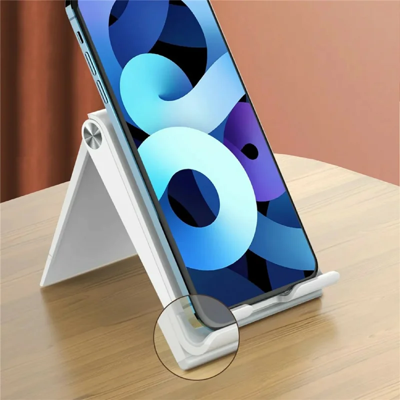 LDNIO MG07 Foldable Desktop Phone Tablet Stand Adjustable Height Anti-slip Portable Holder for 4.7-12 Inch Devices - White
