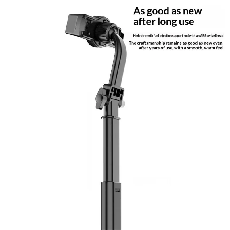 T13-2 Mobile Phone Live Stand Multi-Angle Adjustment Desktop Tripod for Live Streaming - Black