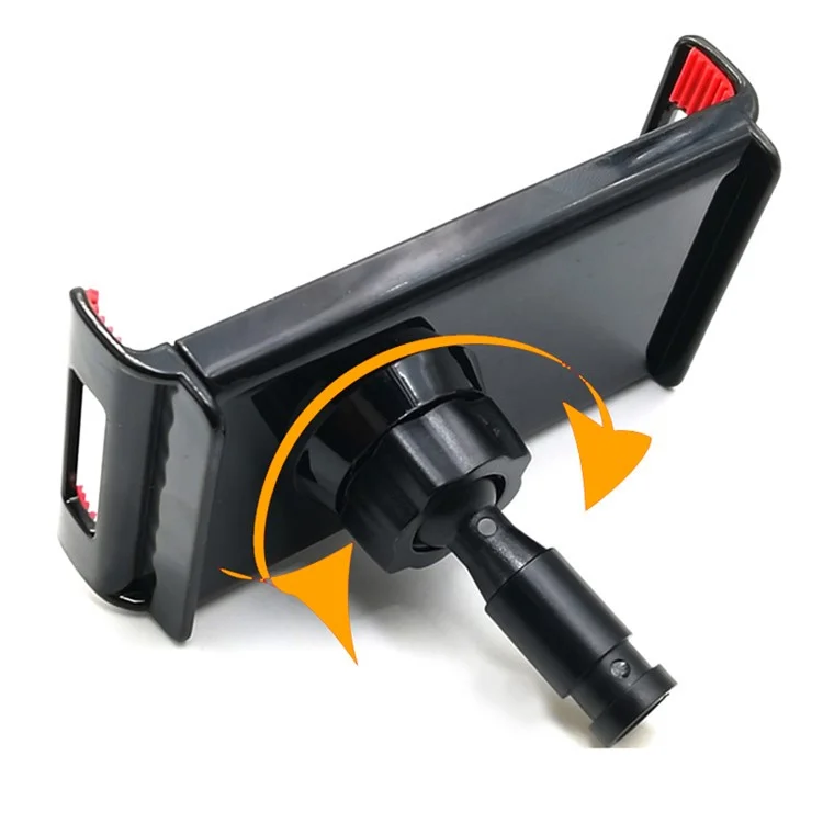 Clip Per Fissaggio Del Cellulare Per il Cellulare Per il Supporto Per Pannello a Scomparsa Per Telefono Cellulare Per la Testa da 17 mm - Nero
