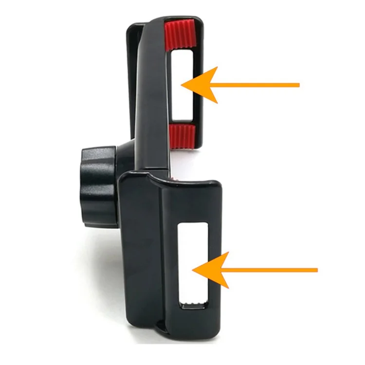 Clip Per Fissaggio Del Cellulare Per il Cellulare Per il Supporto Per Pannello a Scomparsa Per Telefono Cellulare Per la Testa da 17 mm - Nero