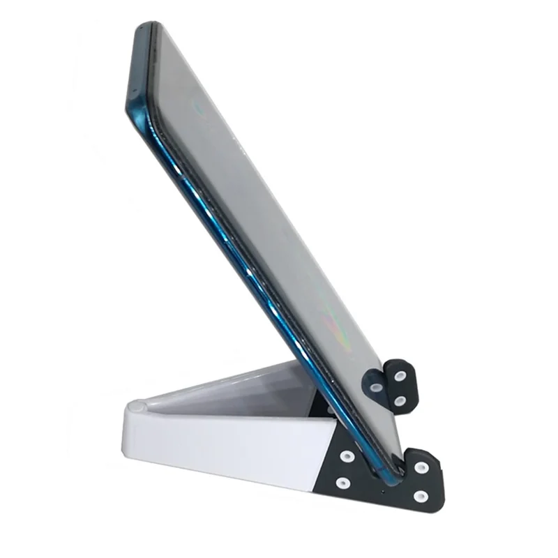 Универсальный Регулируемый V -форма Подставка Для Телефона Mini Складной Кронштейн Для Смартфона - Белый