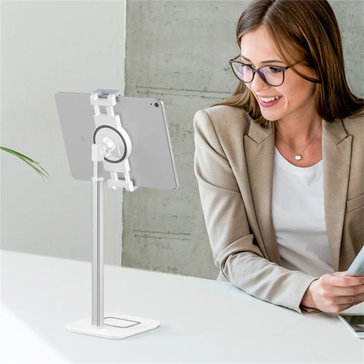 Desktop Mobile Phone Tablet Holder Live Broadcast Bracket Height Adjustable Aluminum Alloy Stand