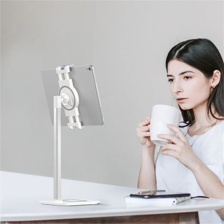 Desktop Mobile Phone Tablet Holder Live Broadcast Bracket Height Adjustable Aluminum Alloy Stand
